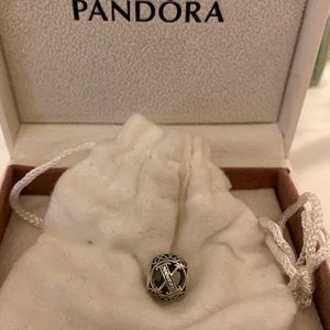 Pandora X charm